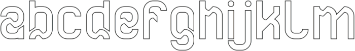 Quintessential-Hollow otf (400) Font LOWERCASE