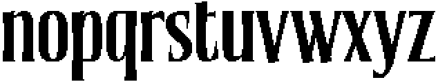 Quinthor Bold otf (700) Font LOWERCASE
