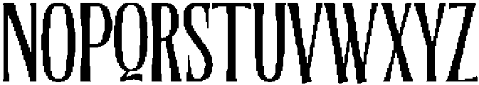 Quinthor Light otf (300) Font UPPERCASE