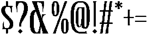 Quinthor Medium otf (500) Font OTHER CHARS