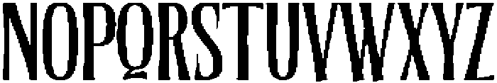 Quinthor Medium otf (500) Font UPPERCASE