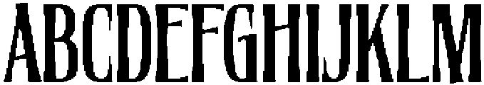 Quinthor Semi Bold otf (600) Font UPPERCASE