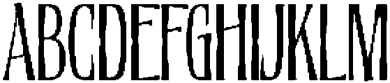 Quinthor Thin otf (100) Font UPPERCASE