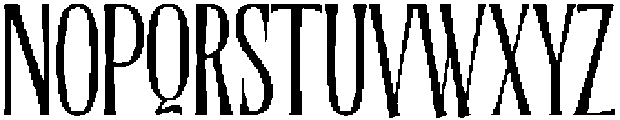 Quinthor Thin otf (100) Font UPPERCASE