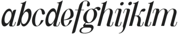 Quinty-Italic otf (400) Font LOWERCASE