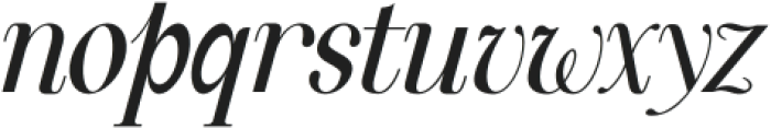Quinty-Italic otf (400) Font LOWERCASE