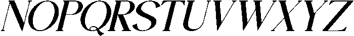 Quiravelle Italic otf (400) Font UPPERCASE