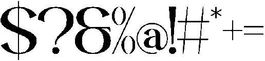 Quiravelle ttf (400) Font OTHER CHARS