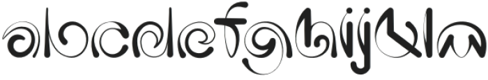 Quircaly Regular otf (400) Font LOWERCASE