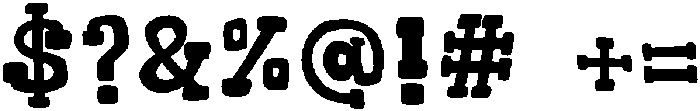 Quircky Country Regular otf (400) Font OTHER CHARS