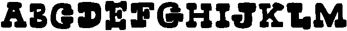 Quircky Country Regular otf (400) Font UPPERCASE