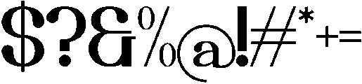 Quirentis otf (400) Font OTHER CHARS