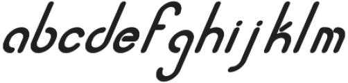 Quirk Italic otf (400) Font LOWERCASE