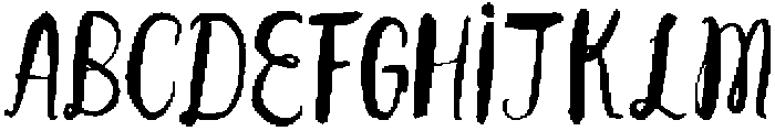 Quirkle Notes Regular otf (400) Font UPPERCASE
