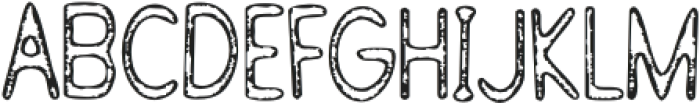 Quirkstroke Regular otf (400) Font UPPERCASE