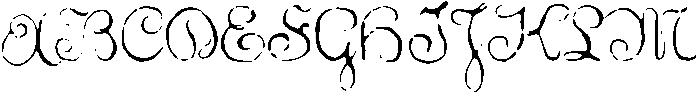 Quirky Drama Regular otf (400) Font UPPERCASE