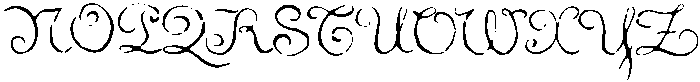 Quirky Drama Regular otf (400) Font UPPERCASE