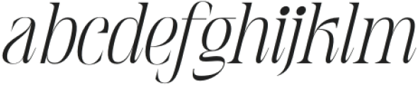 Quirky Fashion Italic otf (400) Font LOWERCASE