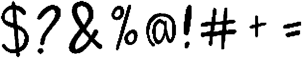 Quirky  Goose Caps otf (400) Font OTHER CHARS