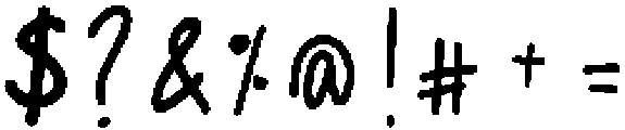 Quirky Goose Thin otf (100) Font OTHER CHARS
