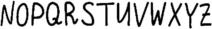 Quirky Goose Thin otf (100) Font UPPERCASE