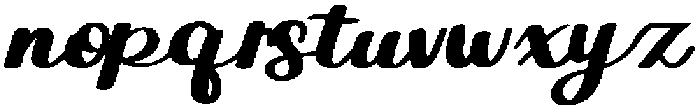 Quirky Lemon Regular otf (400) Font LOWERCASE