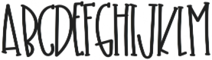 Quirky Quartet Serif Bold Serif Bold otf (700) Font UPPERCASE