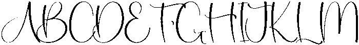 Quirky Regular otf (400) Font UPPERCASE