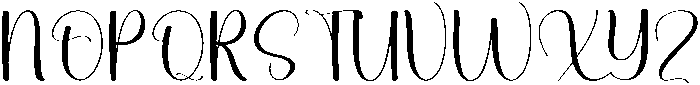 Quirky Regular otf (400) Font UPPERCASE