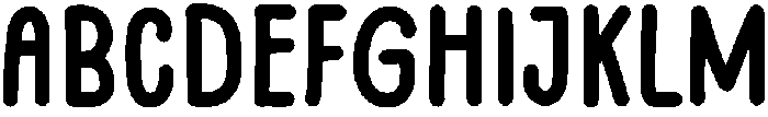 Quirky Regular otf (400) Font UPPERCASE