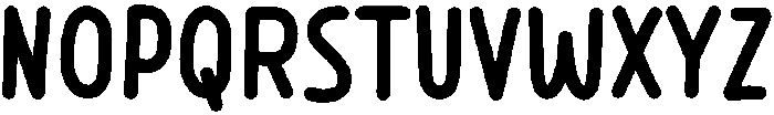 Quirky Regular otf (400) Font UPPERCASE