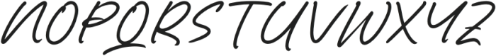 Quirky Rushy otf (400) Font UPPERCASE