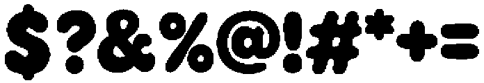 Quirky Sans Regular otf (400) Font OTHER CHARS