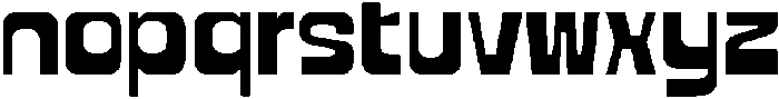 Quirky Weird otf (400) Font LOWERCASE