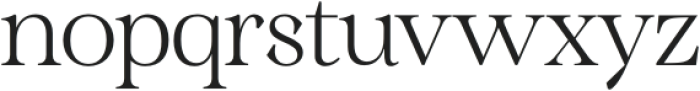 Quirlone Extra Light otf (200) Font LOWERCASE
