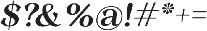 Quirlone Medium Italic otf (500) Font OTHER CHARS