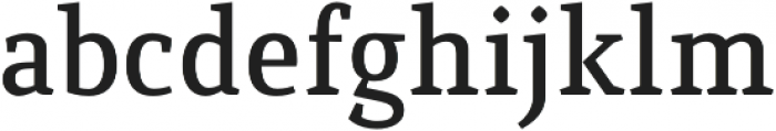 Quiroga Serif Pro DemiBold otf (600) Font LOWERCASE