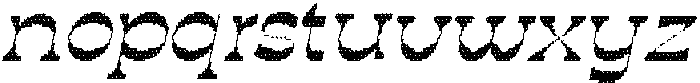 Quiros Disco Italic otf (400) Font LOWERCASE