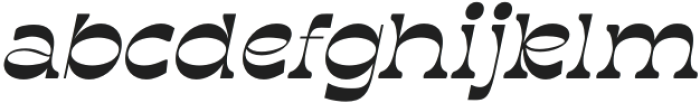 Quiros Italic otf (400) Font LOWERCASE