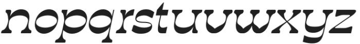 Quiros Italic otf (400) Font LOWERCASE