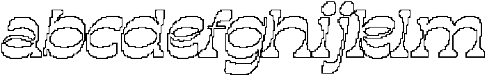 Quiros Pixel Outline otf (400) FONT