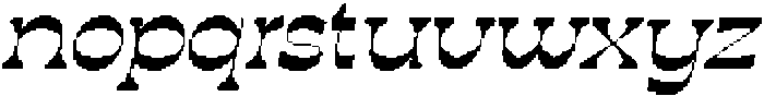 QuirosPixel-Regular otf (400) Font LOWERCASE