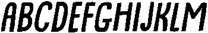 Quite Blue Italic otf (400) Font UPPERCASE