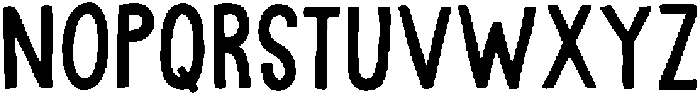 Quite Blue Regular otf (400) Font UPPERCASE