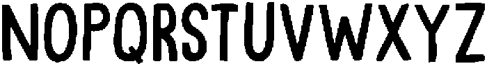 Quite Blue Regular otf (400) Font LOWERCASE