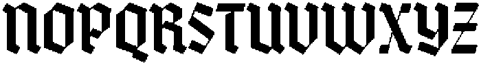 Quitestar Regular otf (400) Font UPPERCASE