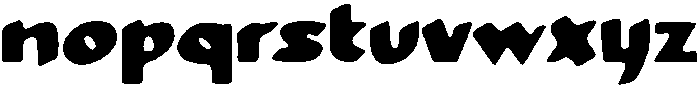 Quito Regular otf (400) Font LOWERCASE