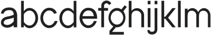 Quito Regular otf (400) Font LOWERCASE