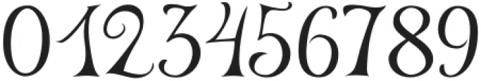 Quivering Chic Regular otf (400) Font OTHER CHARS