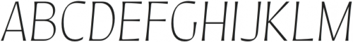 Quiverleaf CF Regular Italic otf (400) Font UPPERCASE
